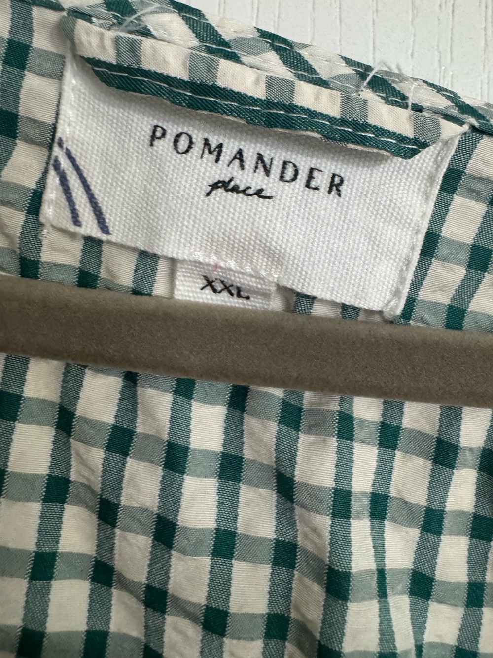 Tuckernuck - Pomander Place - 
Green and White Gingham Dress - Picture 3 of 4
